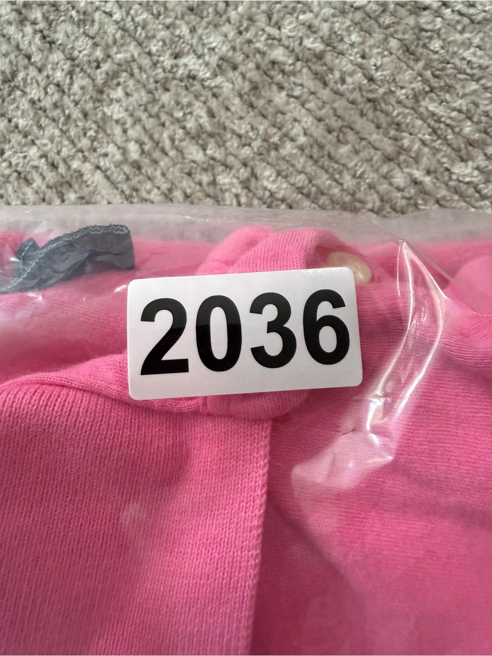 Ralph Lauren Baby Girl Pink Polo Dress 6-12M Long Sleeve